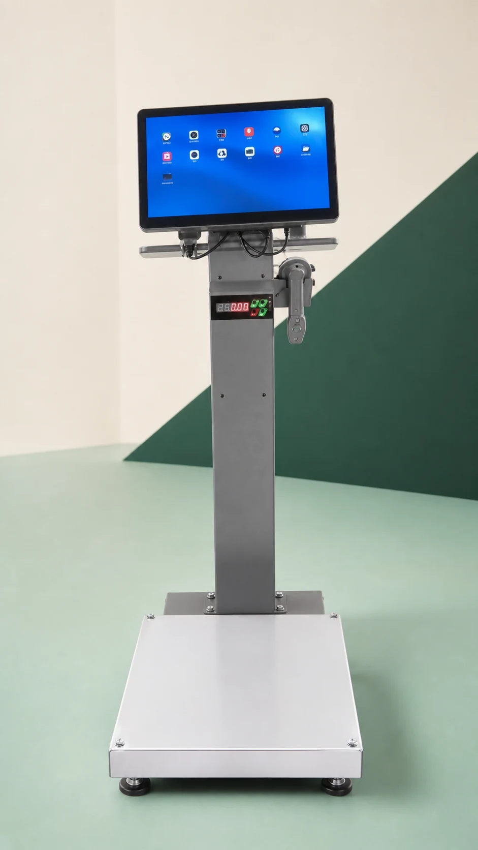 XT150C 智能收货秤实机操作画面