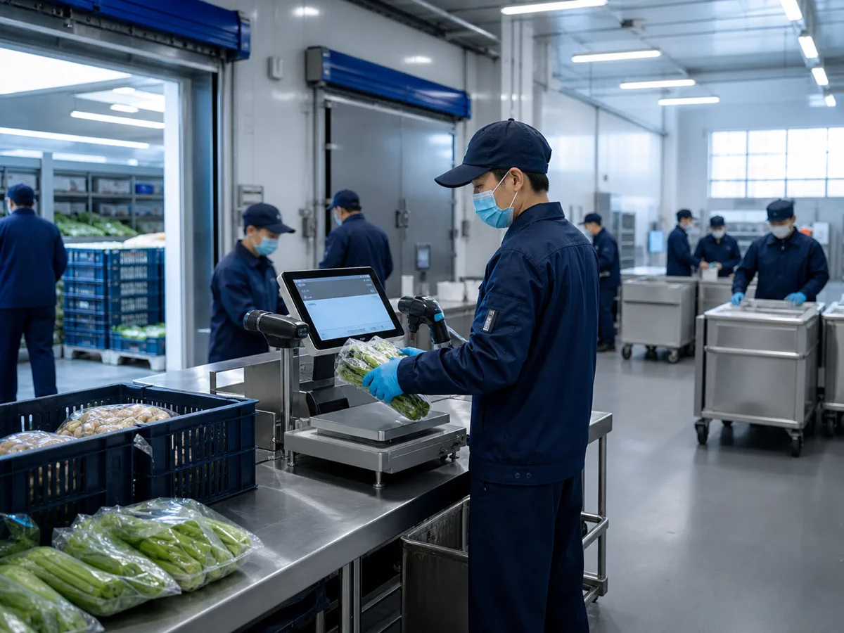 团餐项目现场示意
