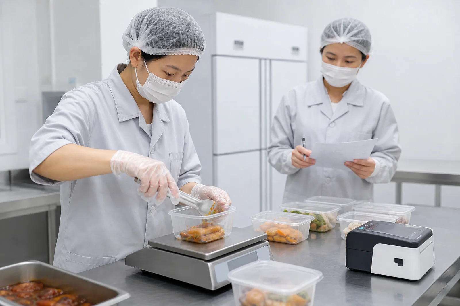 食品留样管理场景示意